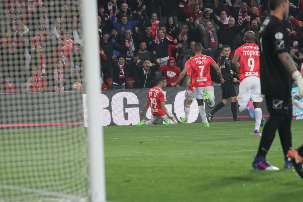 המשחק שבו זריהן הותיר חותם ראשון בקבוצה (צילום: בן בודה)